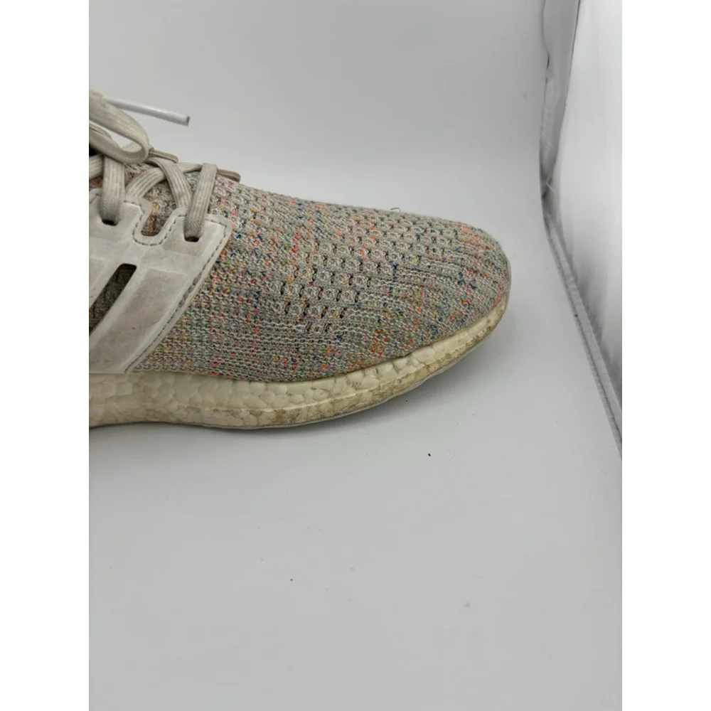 Women's Adidas Ultra Boost Athletic Shoes Size 10 Beige Multi-color